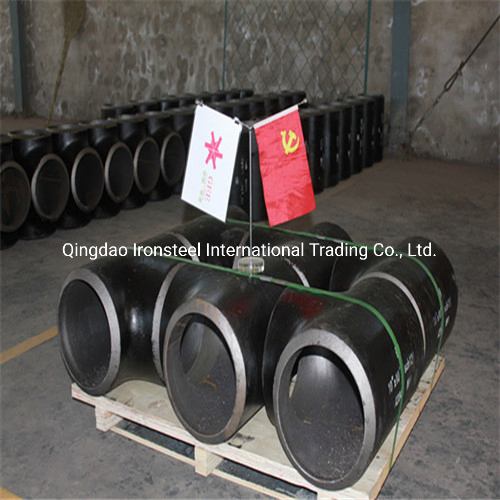 ASME B16.9 ASTM A234 Wpb Pipe Fitting DN200 Equal/Reducing Carbon Steel Tee