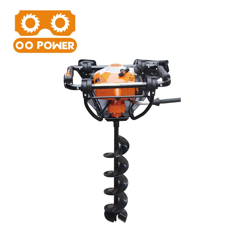 2-Stroke Earth Auger 30.8cc Auger Drilling Machine Earth