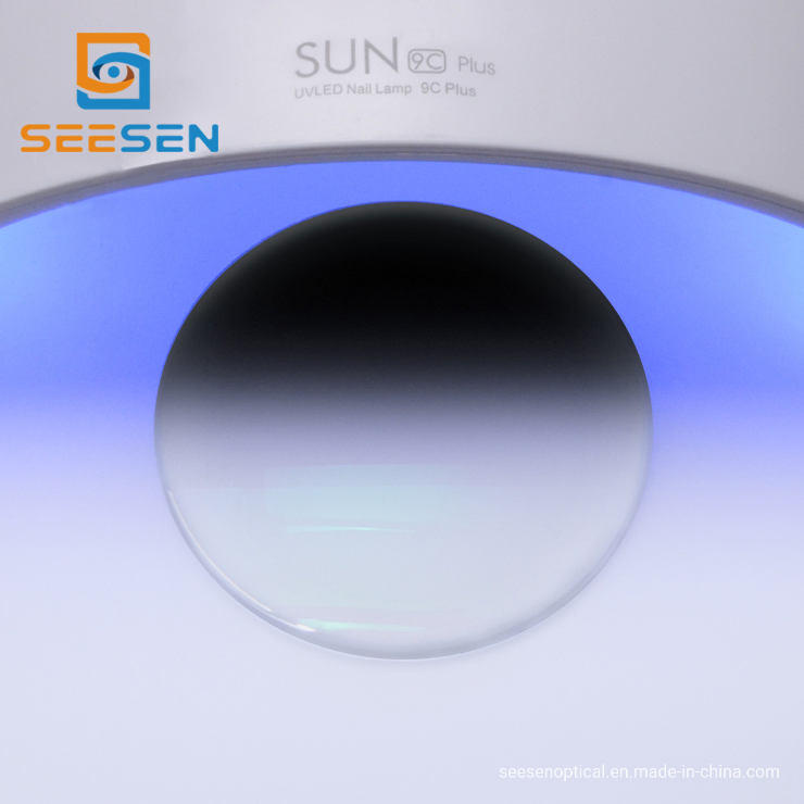 Fast Change Dark Resin 1.56 Photogrey Photochromic Color Grey Optical Lens Supplier