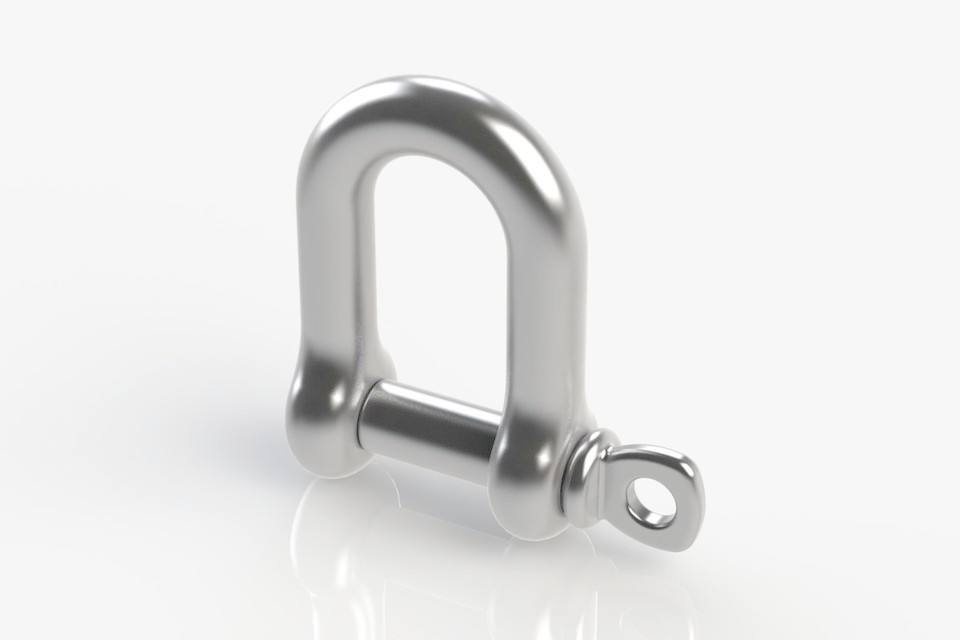 High Quality Stainless Steel DIN Type Dee Shackle 304