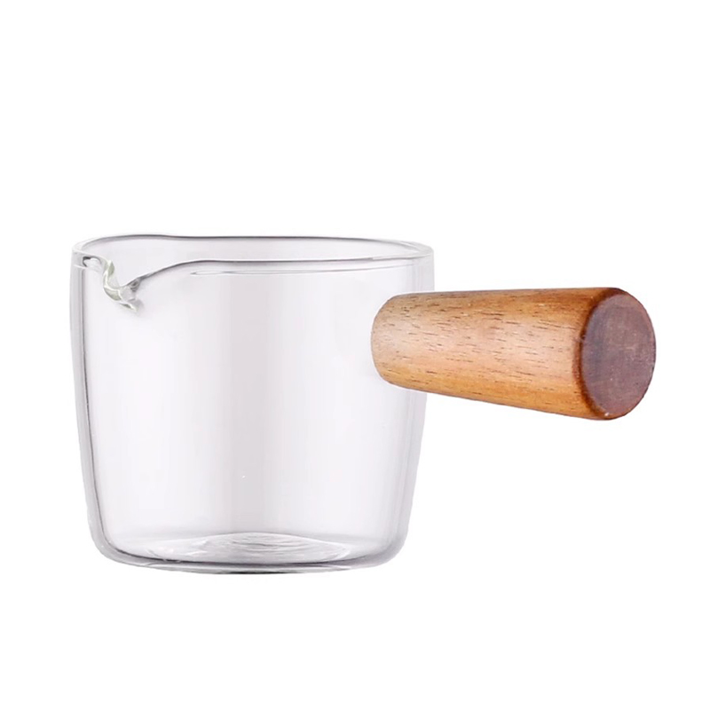 Japanese Style Mini Sauce Sharing Cup with Wooden Handle