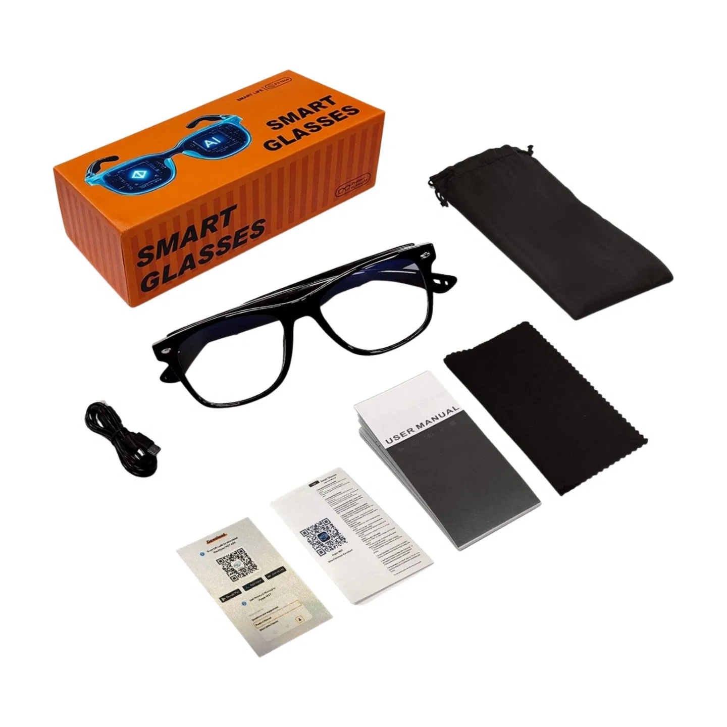 Amazon Earphone Sportssmart Glasses Best Ar Intelligen Ai Sunglasses for Men