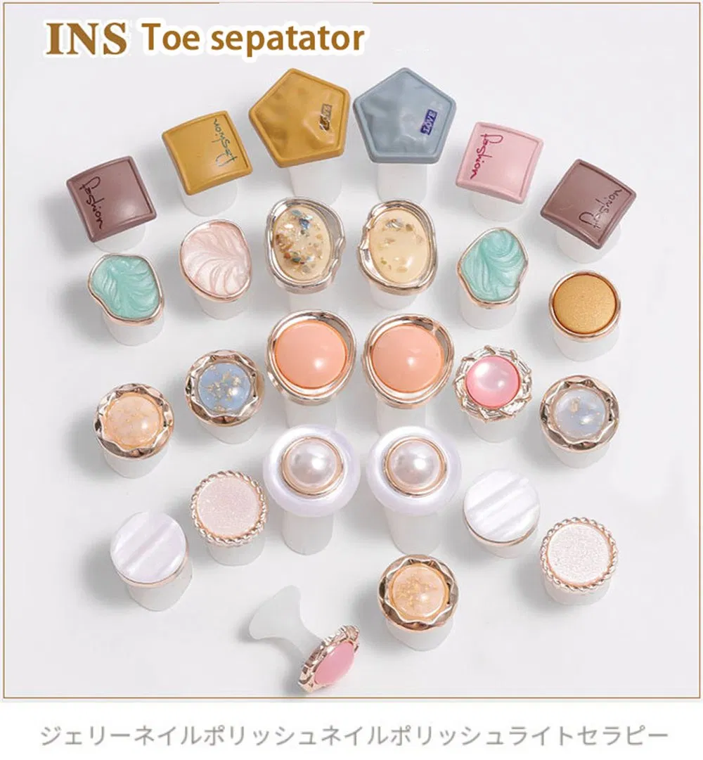 8 Kinds Designs Nail Art Sepetator Colorful Toe Sepetator Factory Wholesale