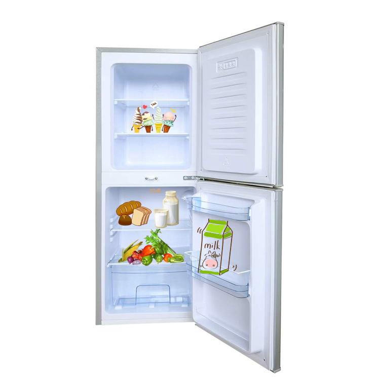 Bcd-108 Double Doors Top Freezer Solar Refrigerators 108L