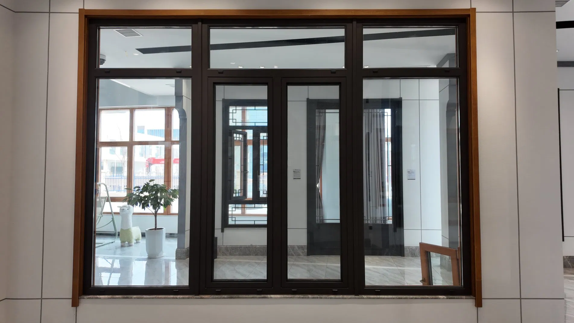 Super High Quality Low Price Composite Window - Wood Clad Aluminum Window