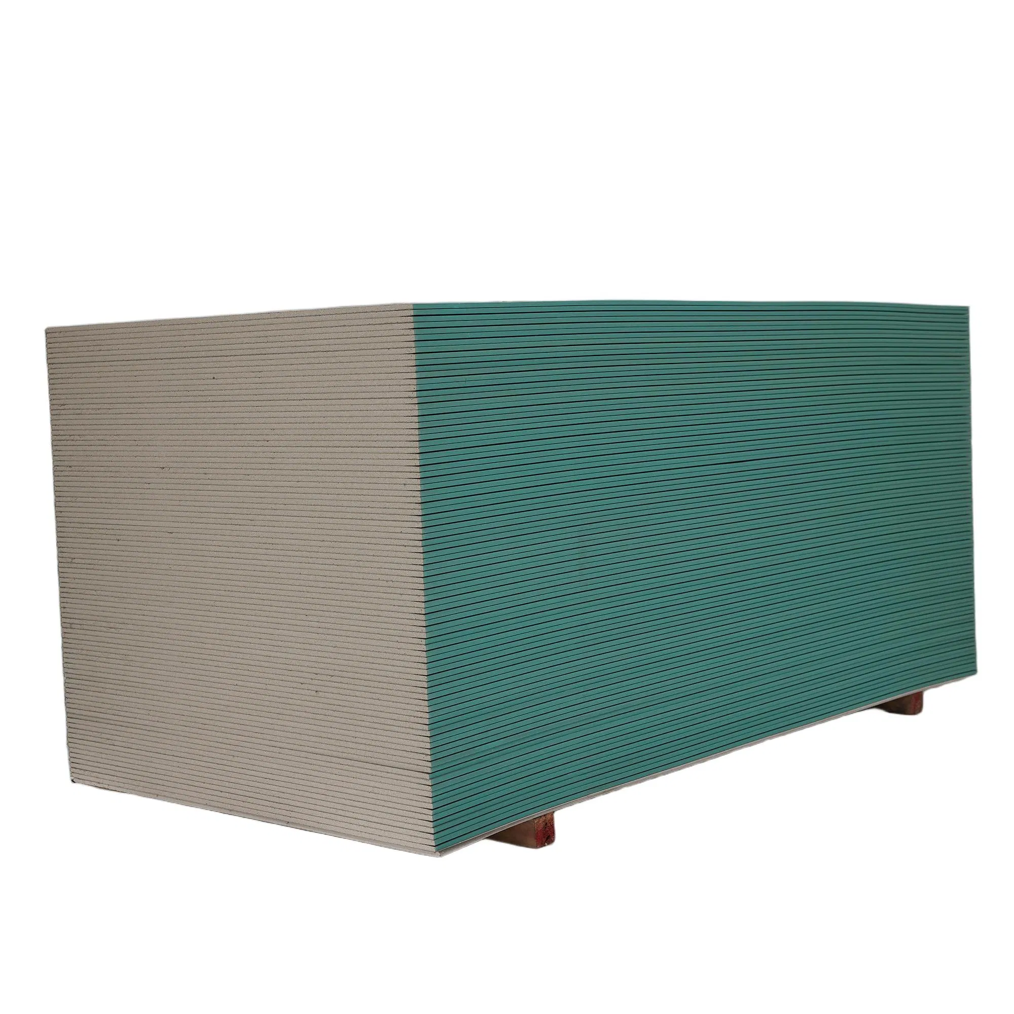 Waterproof Gypsum Board with Excellent Adhesion for Ceramic Tiles and Stone Cladding in Wet Areas Like Showers and Backsplashes