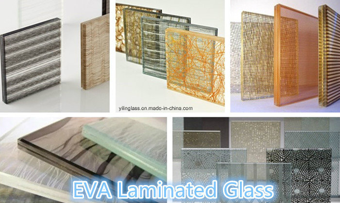 Laminated EVA Fabric Glass with Ce SGCC Australian Certificate