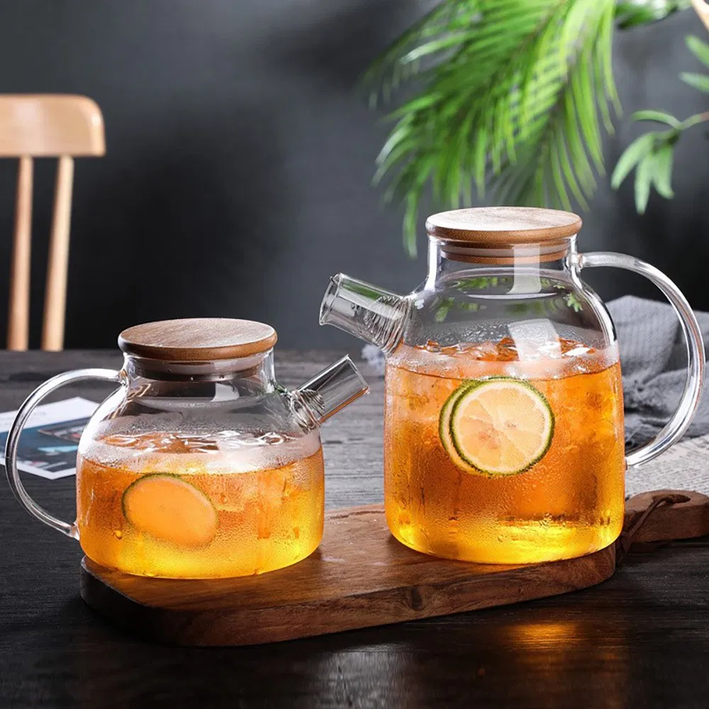 Lemonade Clear Glass Juice Container Glass Teapot Bl30088
