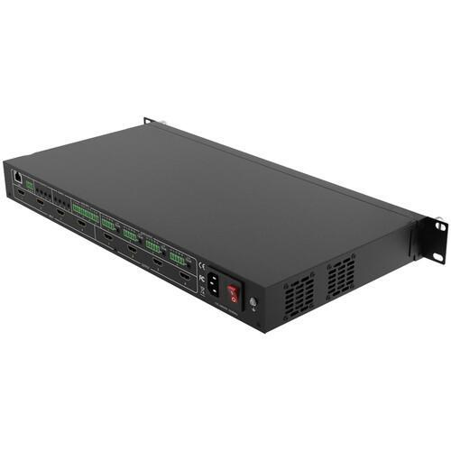 HDMI квадро-сплиттер с USB KVM и мультискрином