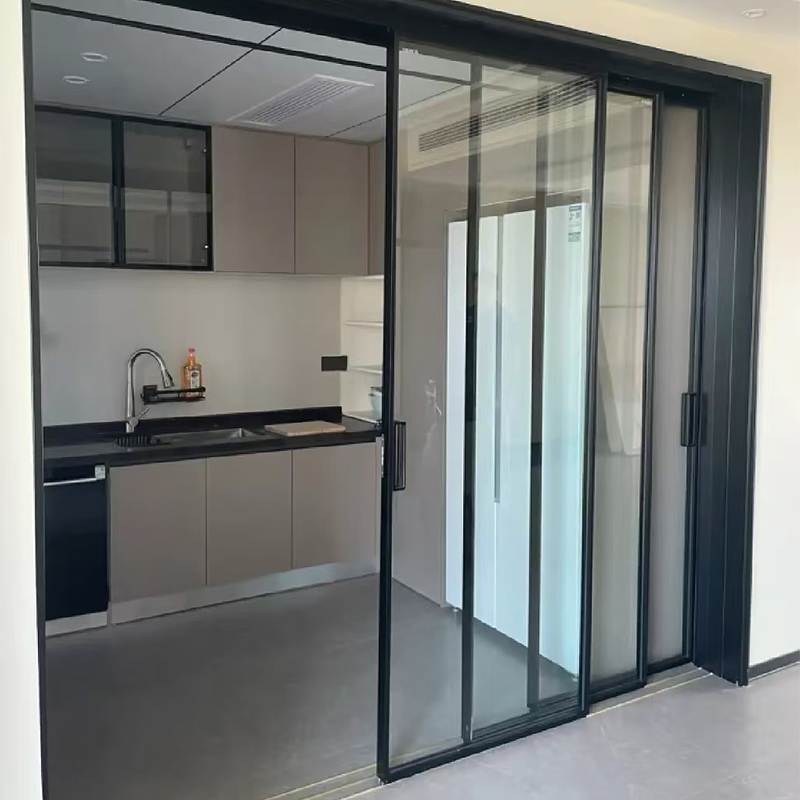 Clear View Sliding Glass Doors Aluminum Kitchen Sliding Glass Door for House
