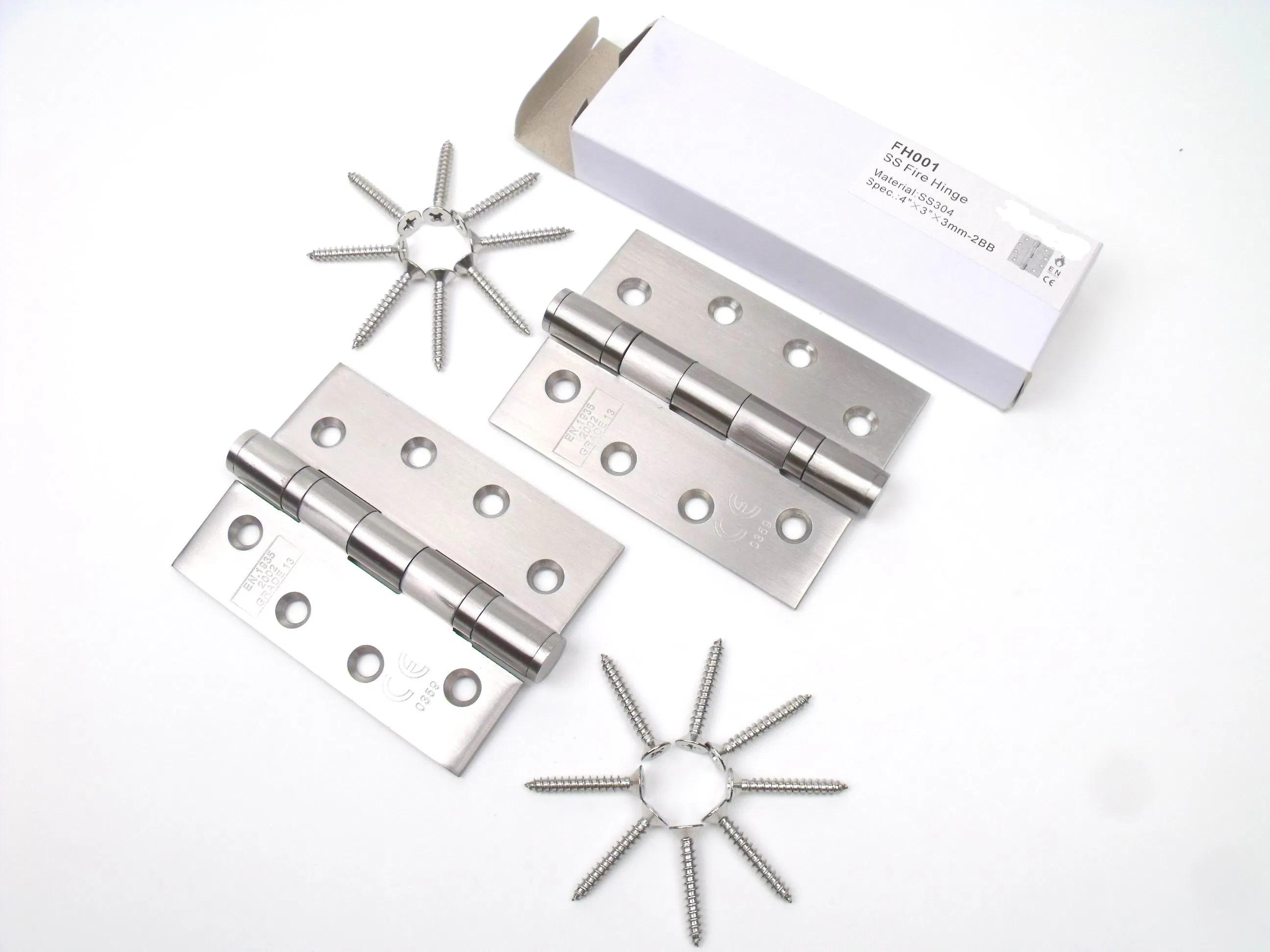 Customized Heavy Duty Stainless Steel Ball Bearing Ceramic Fire Rated Door Hinge