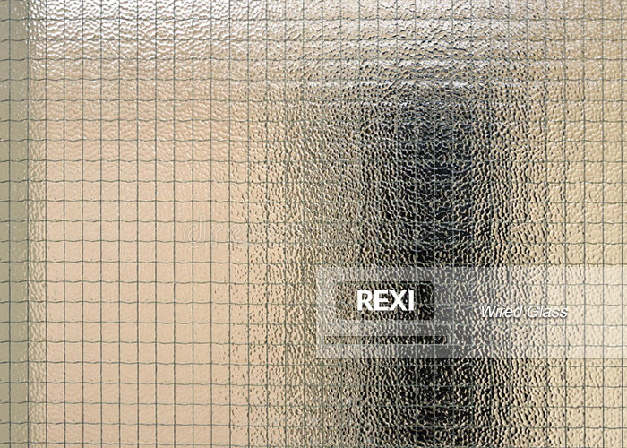 Premium CE Certified Wired Glass Panels in 6mm and 6.5mm Sizes