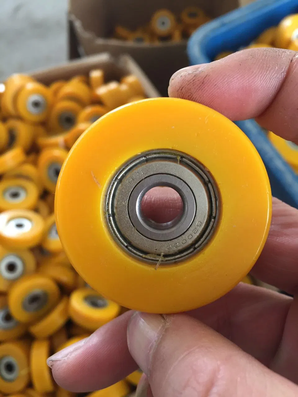 OEM China Factory Manufacturer Forklift Truck Hand Pallet Jack Part Material Handling Equipment Spare Parts Hydraulic Pump PU Nylon Rubber Wheels Steering Wheel