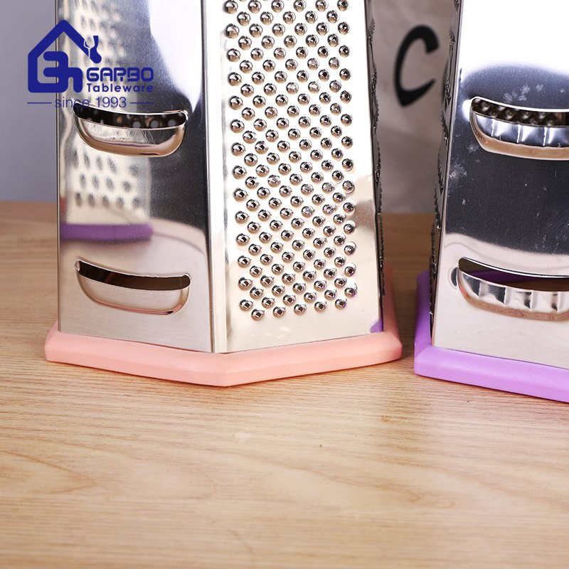 Light Blue Pink Manual Vegetable Grater