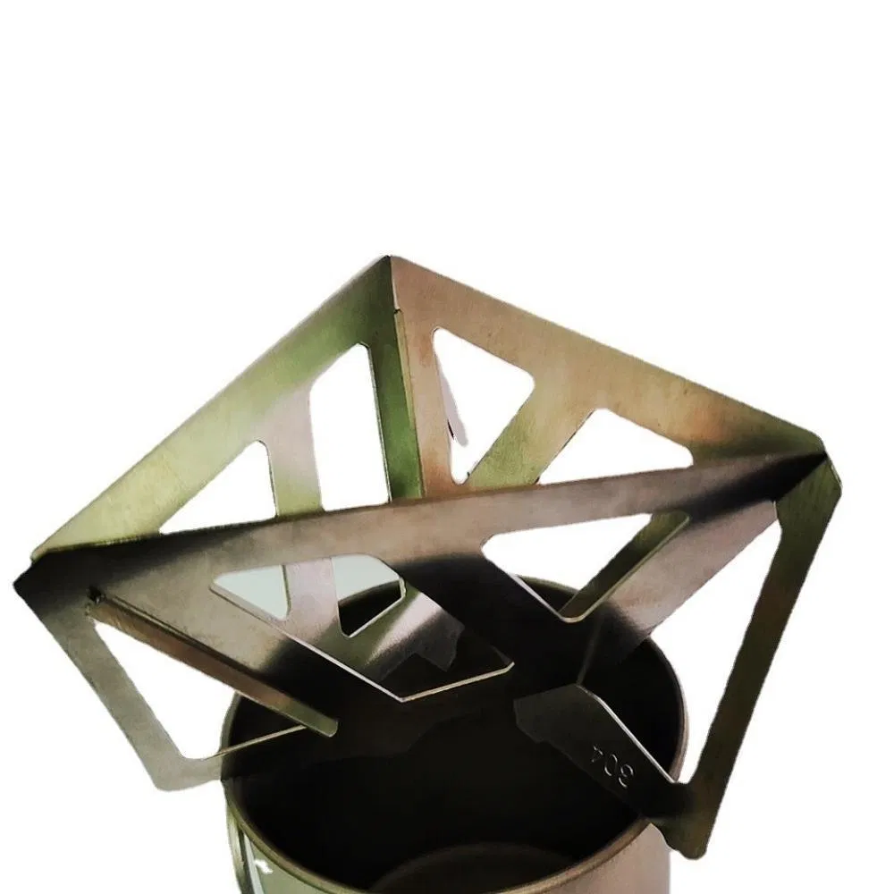Stand Stainless Steel Coffee Filter Cup Portable Coffee Drip for Camping Hiking Travel Use Bl21873