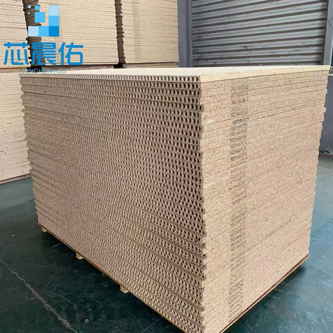 38mm Hollow Chipboard, Particle Board for Door Core/Partition Wall