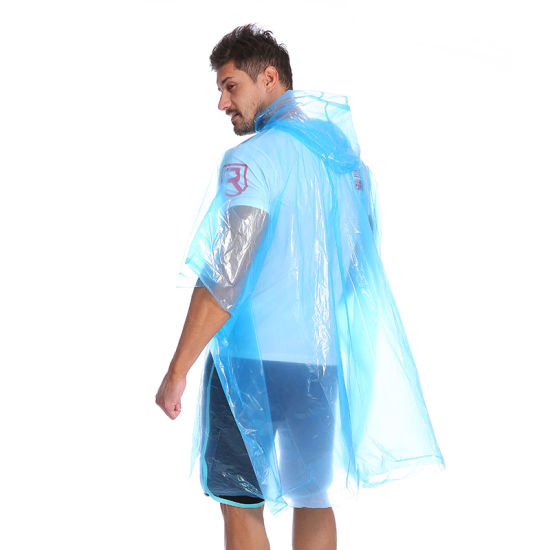 Promotional Custom Printed PE Raincape