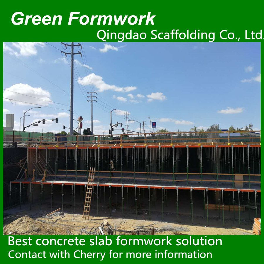 Green Formwork Concrete Floor Slab Formwork with Early Stripping Head