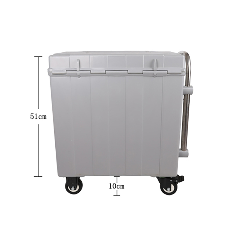 CB-500T Widely Used  47.5*33*43cm White Portable Plastic Bank Use Safe Money Box