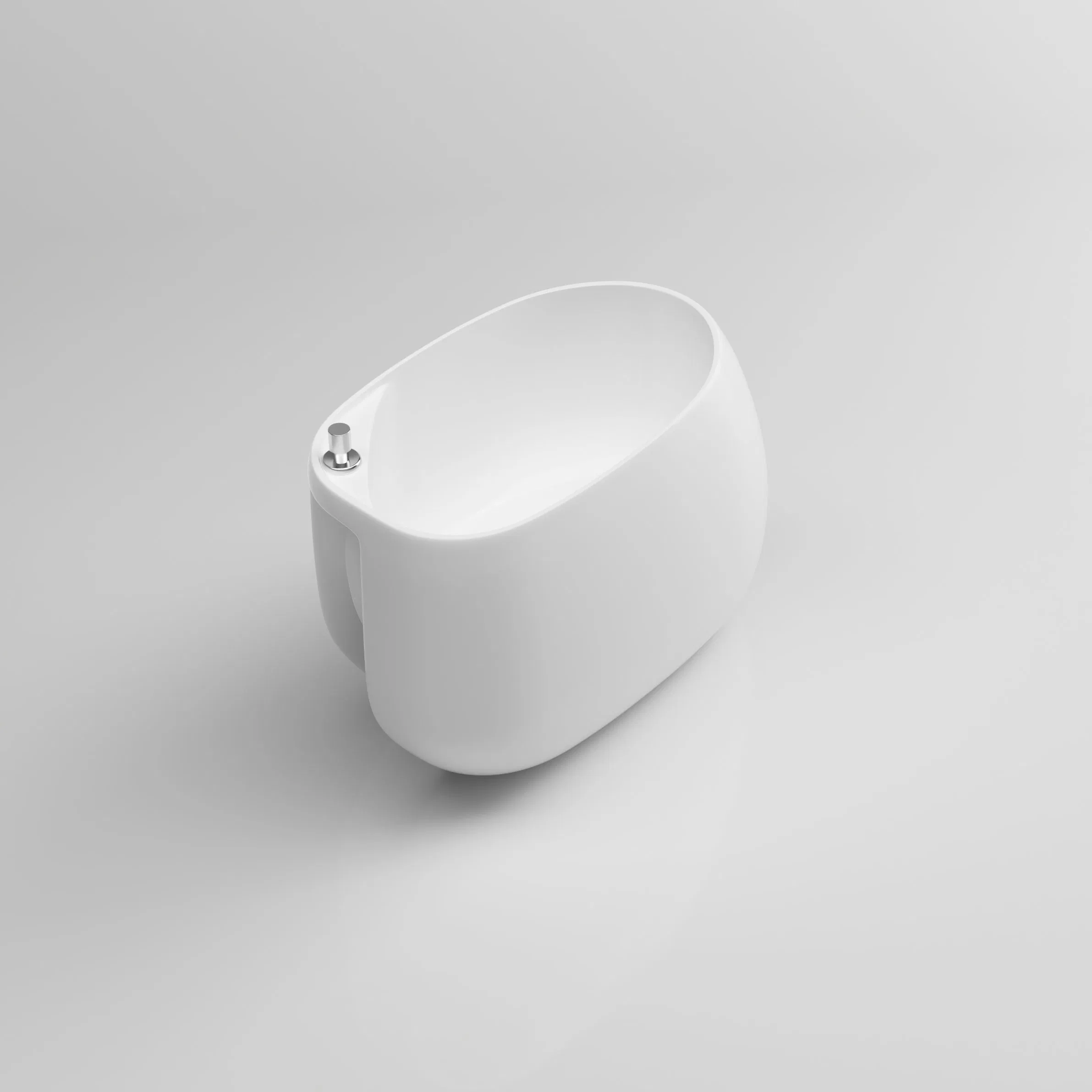 Hotel Household Modern Design Irregular Shape Mop Tub White Color Mop Pool Export Mop Basin Sink