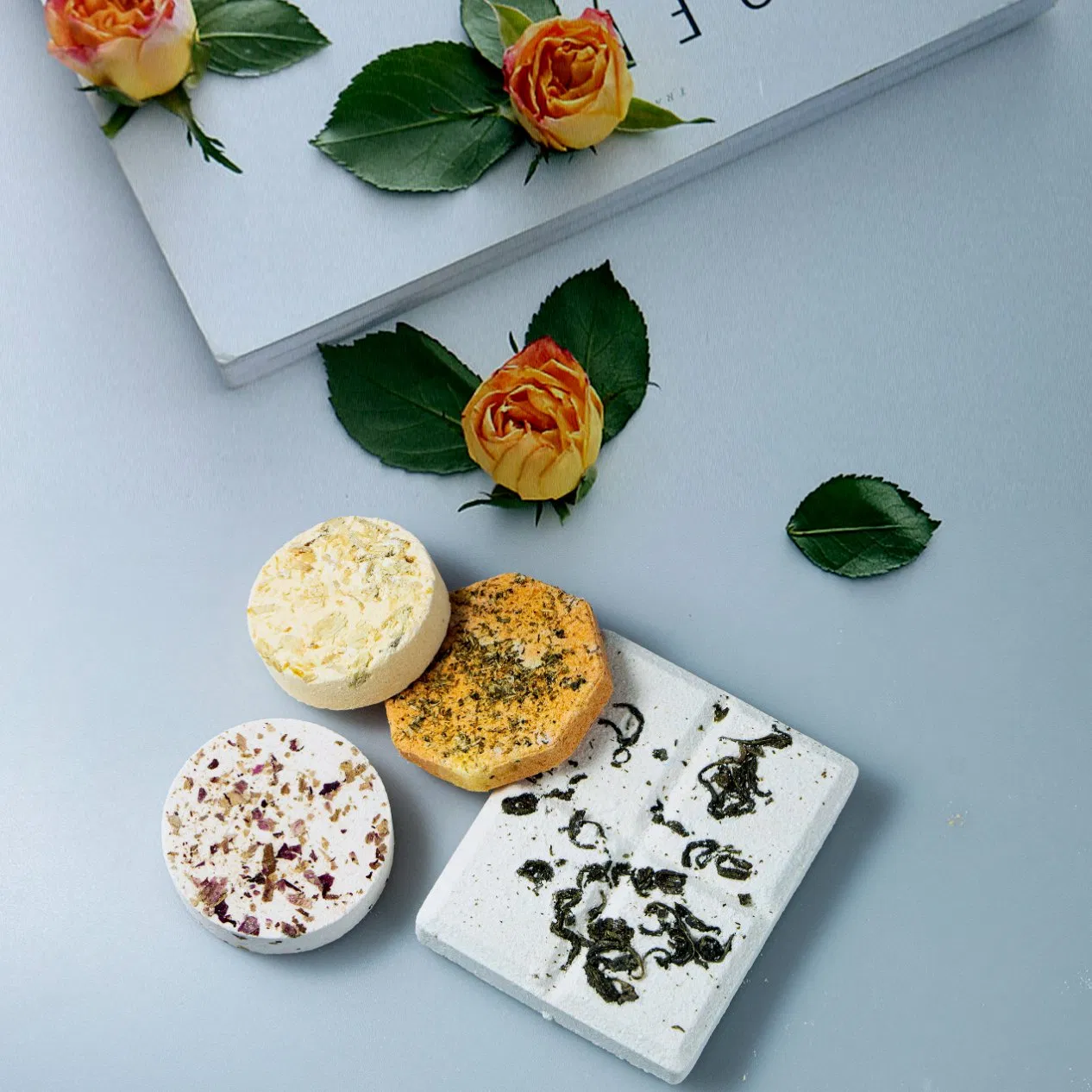Luxurious Custom Labeled Flower Shower Steamers for Relaxation
