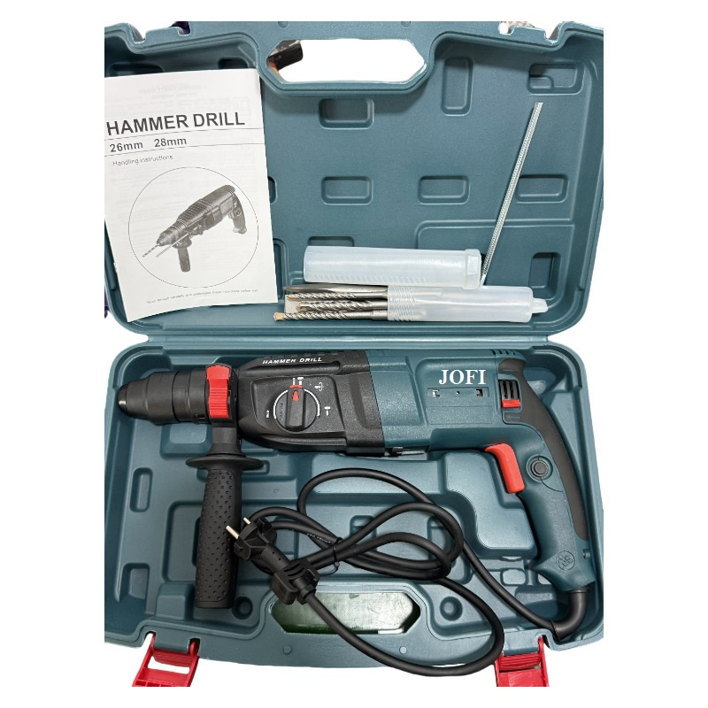 Аккумуляторный перфоратор JOFI 21В, 500Вт, до 30мм