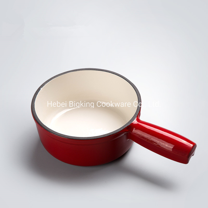 Чугунная эмалированная посуда для фондю