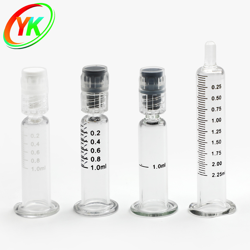Customize Prefilled Distillate 1ml Glass Syringes