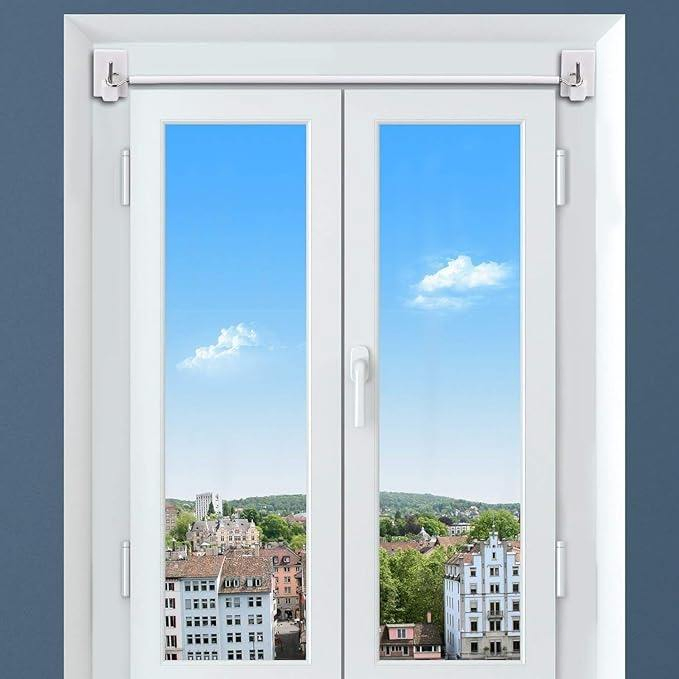 Premium Hollow Metal Curtain Rod - Modern Window Poles at Surprise Price Durable & Stylish