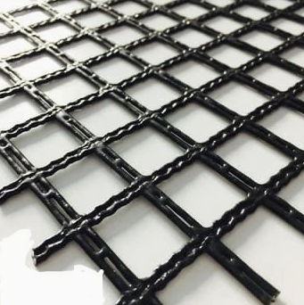 Warp-Knitting Biaxial Uniaxial Polyester Reinforced Composite Fiberglass Geogrid Nonwoven for Reinforcing Pavement Concrete Road Low Price