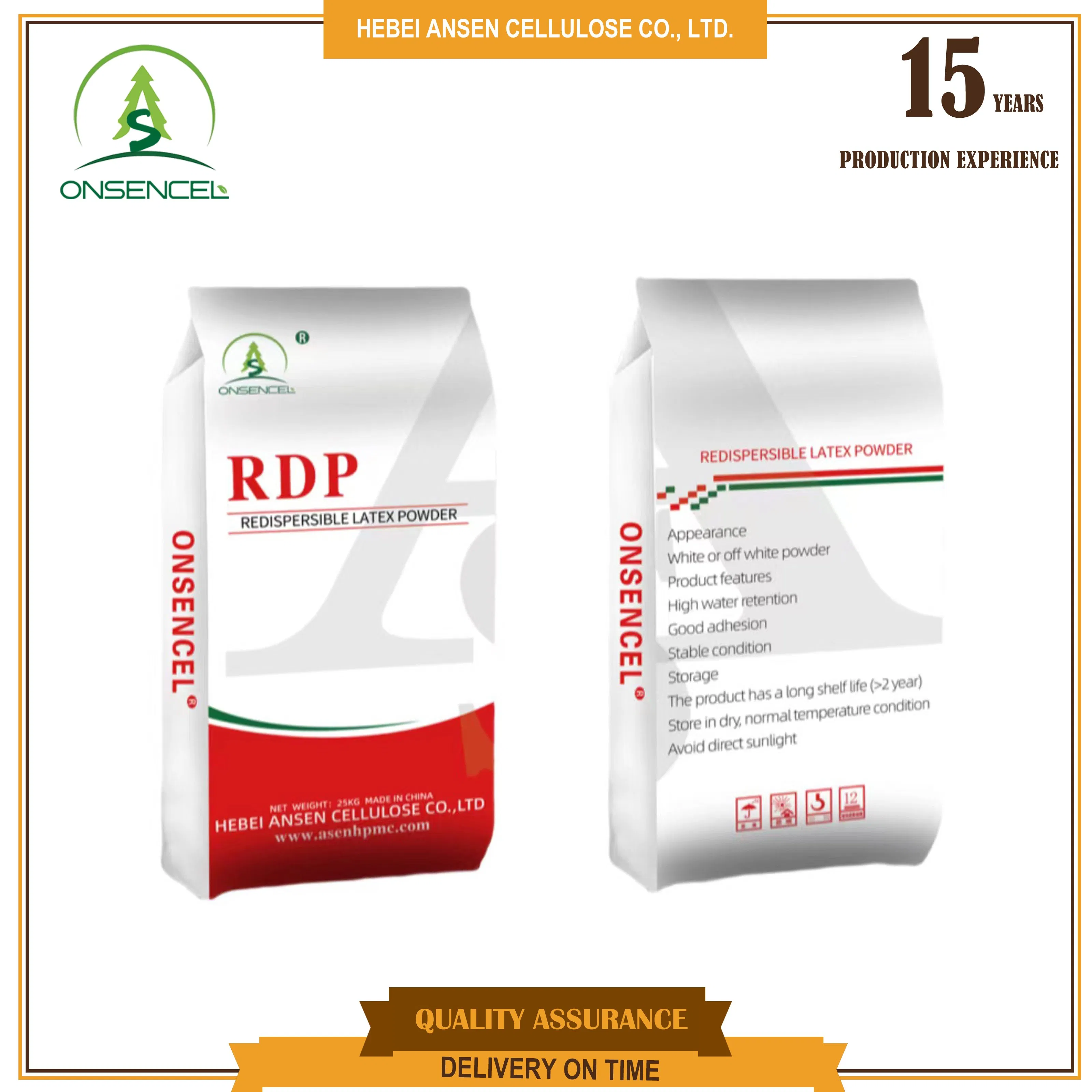 Ceramic Tile Adhesive Wall Putty Anti-Crack Mortar Coating Vae Rdp Powder