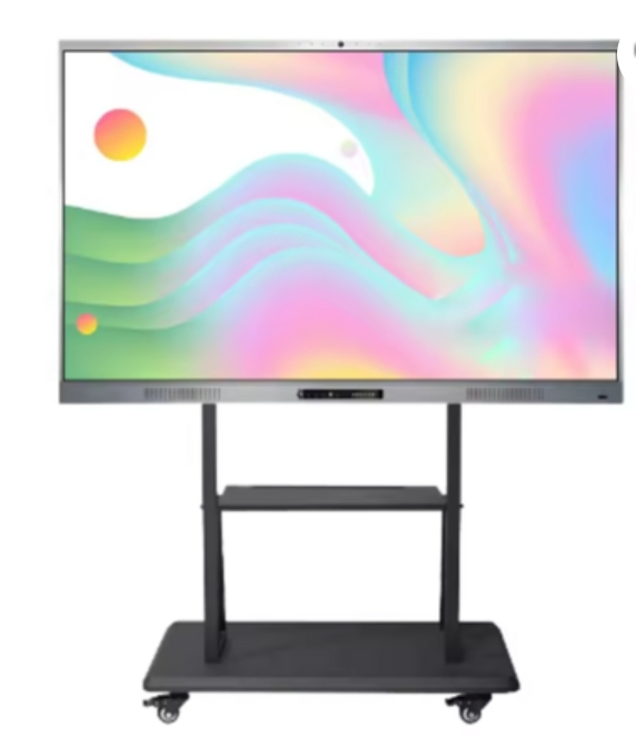 75'' 4K UHD Smart Board Digital Electronic Whiteboard Built in Dual Syste with Wall- Mounted