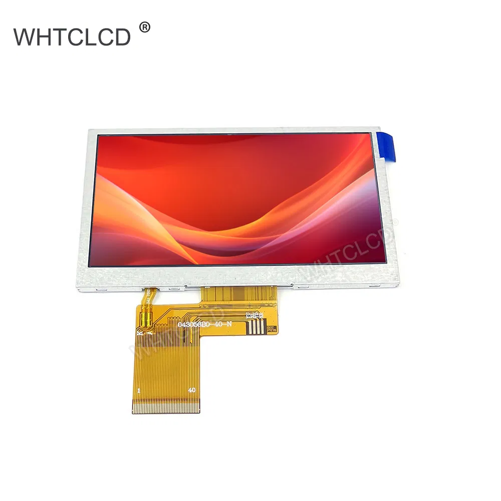 4.3-дюймовый TFT LCD дисплей с резистивным тачскрином