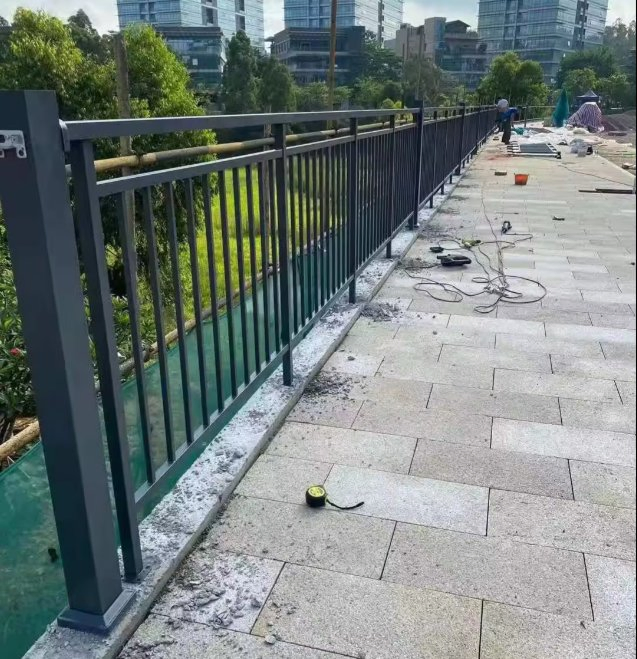 Aluminium Balustrade Yard Fence Blacony Railing Aluminum Handrail