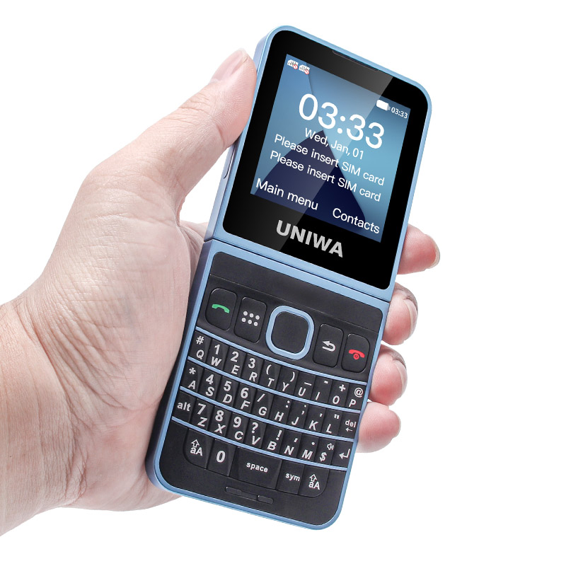 Кнопочный телефон Uniwa Pocket 2 Dual SIM, 4G