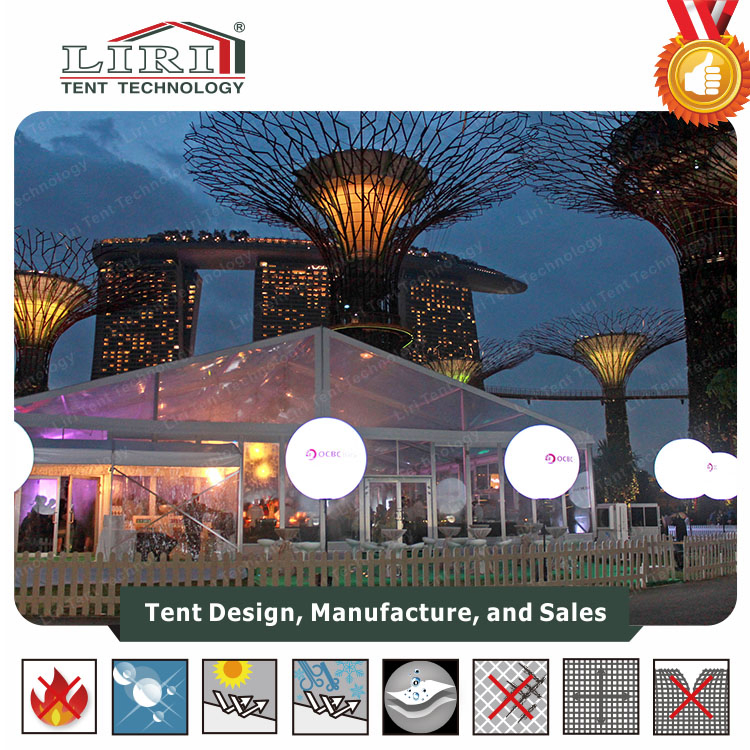 Wholesale Square Wedding Tents with Clear PVC Sidewalls for Sale