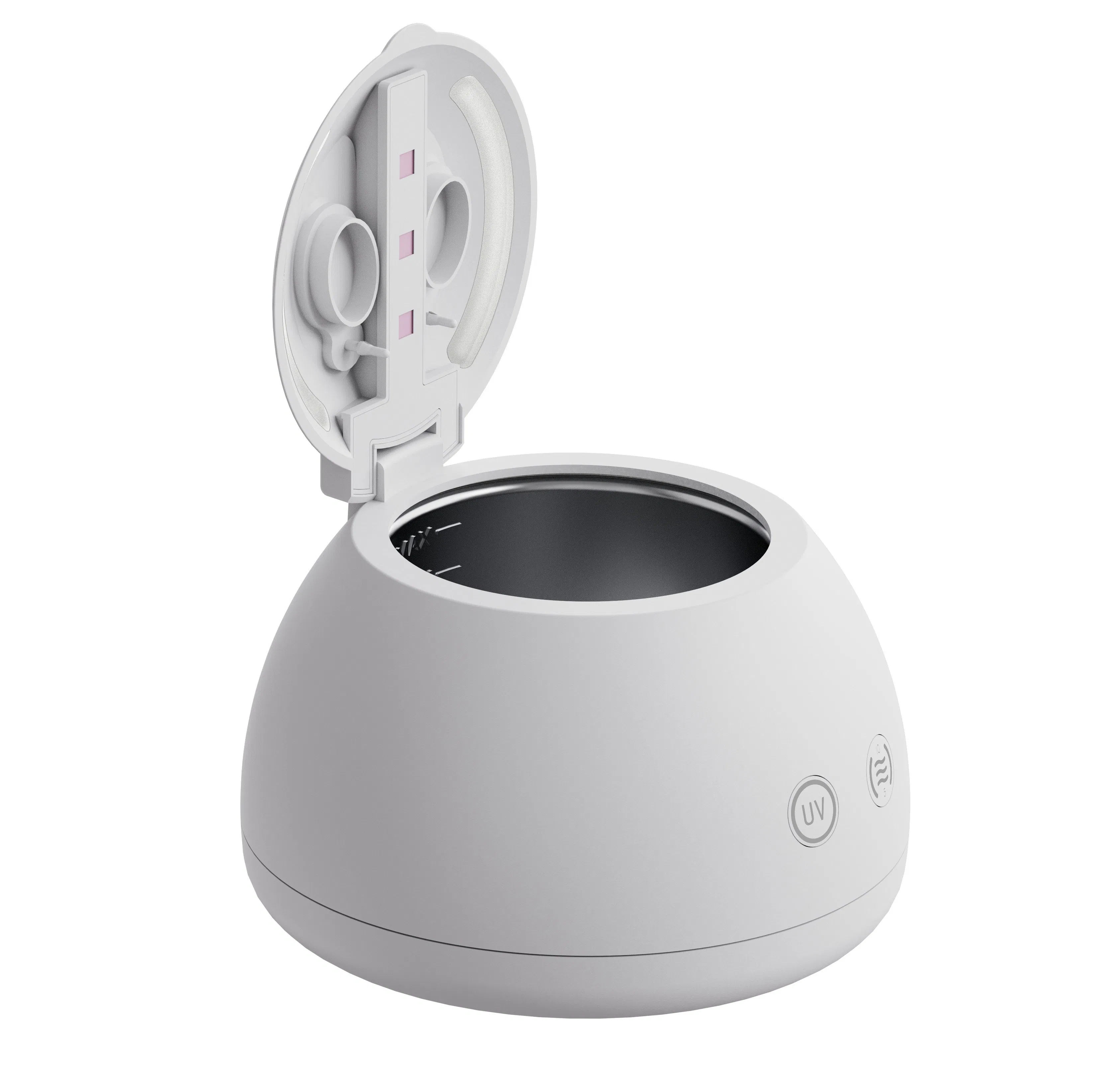 Retainer Invisalign Washing Portable Ultrasound Ultrasonic Cleaning Pod with UV