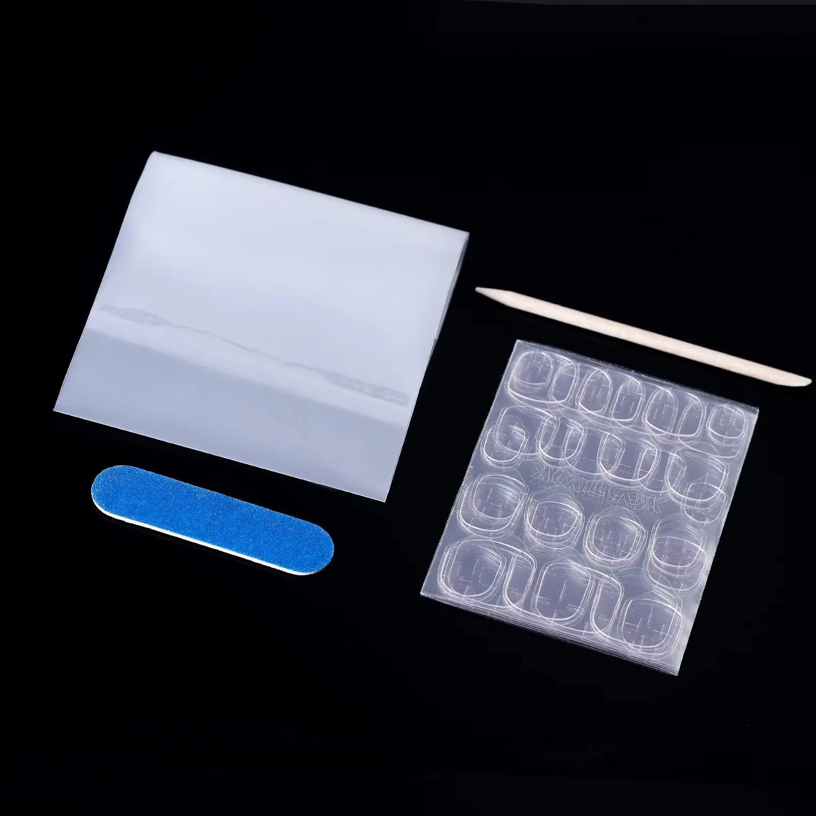 Double-Sided Fake Nails Art Tape Glue Sticker DIY Tips Nail Acrylic Nail Gel Makeup Tools on The Nail.