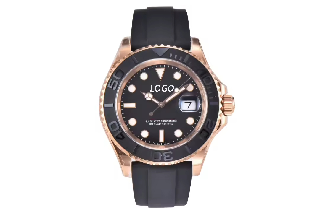 2026 Hot Sale 44mm Men's Stainless Steel Watch with Automatic Ceramic Bezel 3A Mens Wristwatch Featuring Eta Movement 22mm Band Width