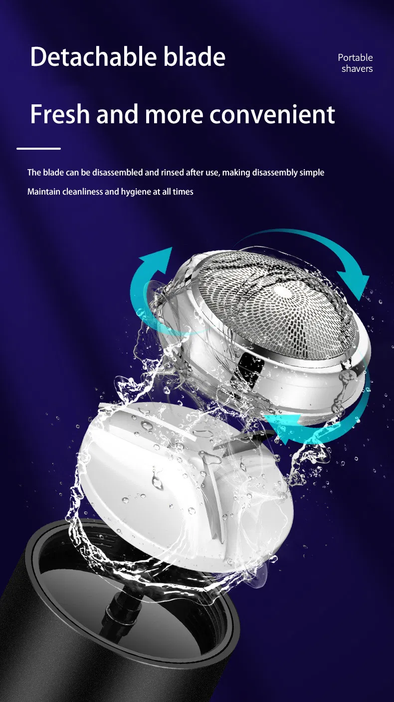 Intelligent Men's Portable Electric Shaver