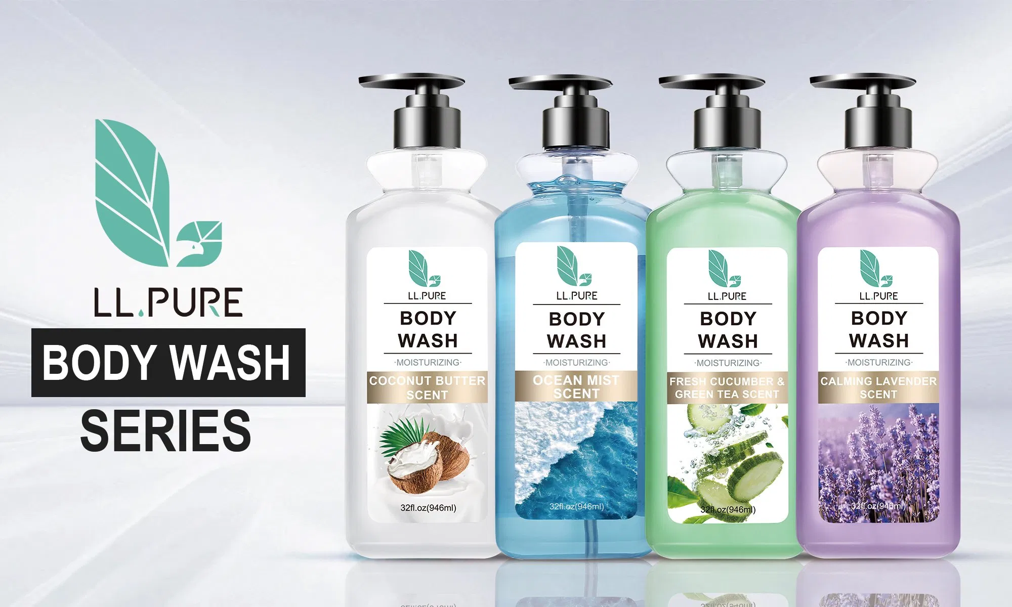 Natural Nourishing Shower Gel Skin Care Hydrating Gentle Body Wash