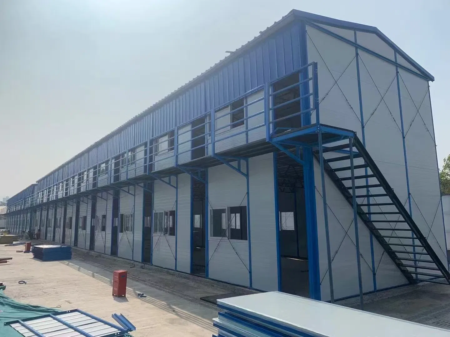 Low Cost Temporary Labor Accomodation Prefabricated Fast-Installing House