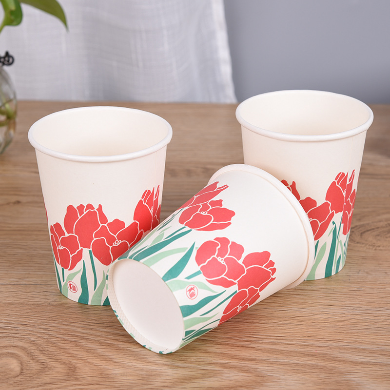 Одноразовая бумажная чашка для кофе 16 oz