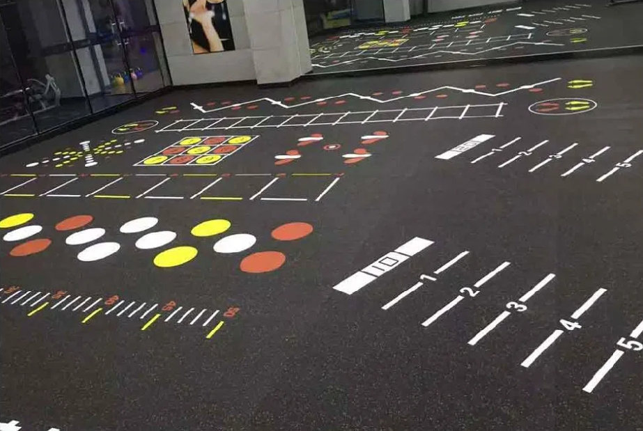 Free Sample Best Quality EPDM/SBR Waterproof Customized Gym Fitness Anti-Slip Acoustic Rubber Sheet Rubber Flooring Rubber Rolls