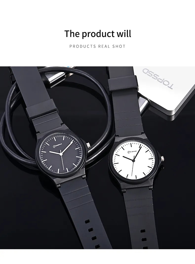 Classic Plastic Quartz Analogue Watches