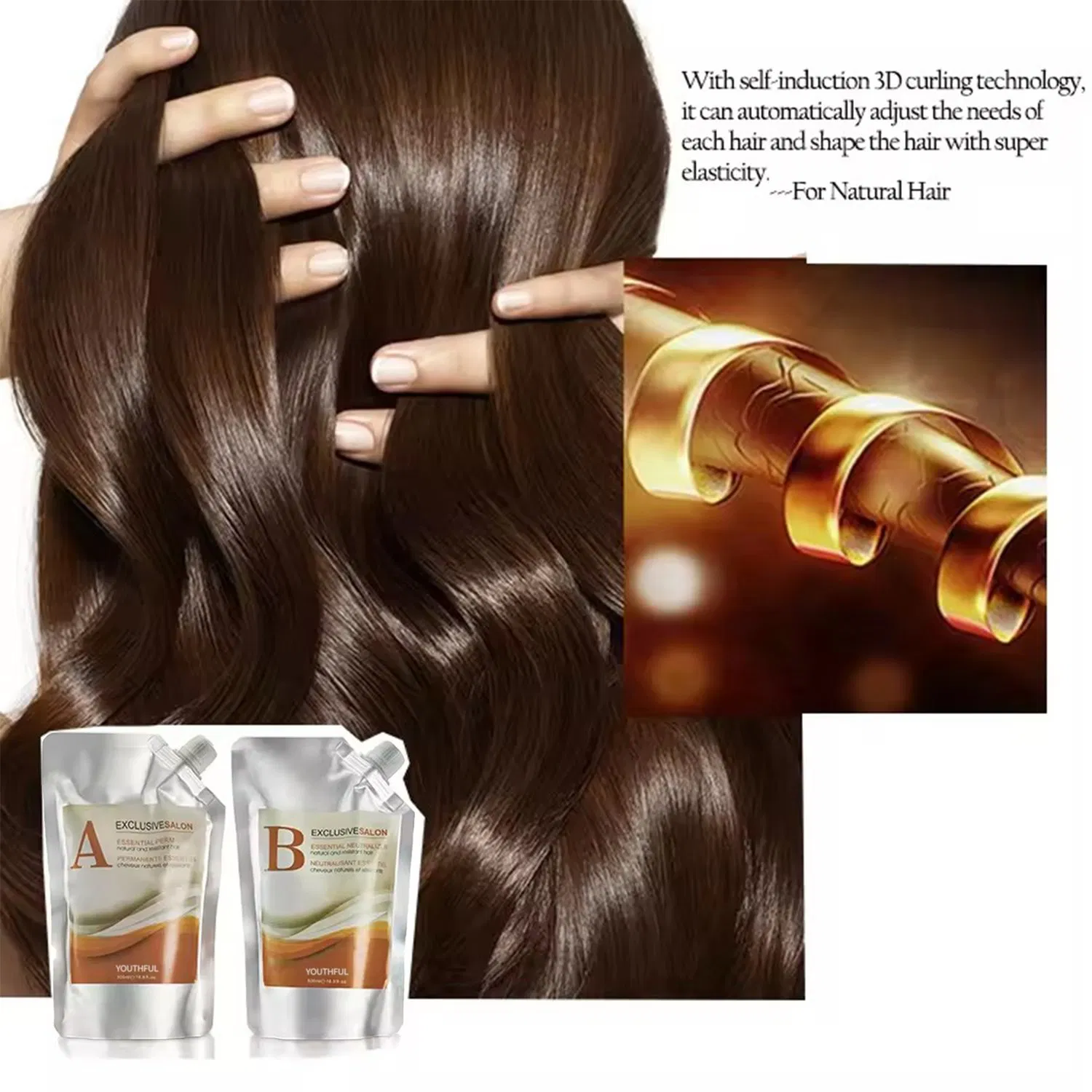 Salon Cosmetic Hair Perm Treatment Curling Cream