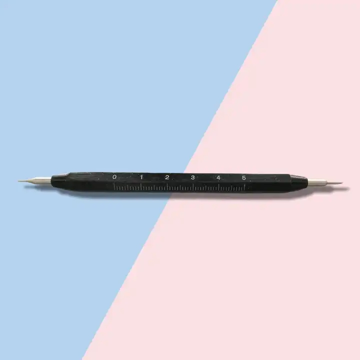 Double-Headed Pin with Scale Zbt001 Watch Spring Link Pin Remover