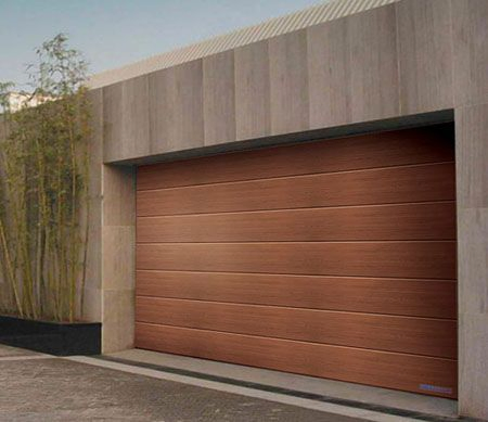 Electrical Remote Control Garage Door with CE Certificate Hf-063