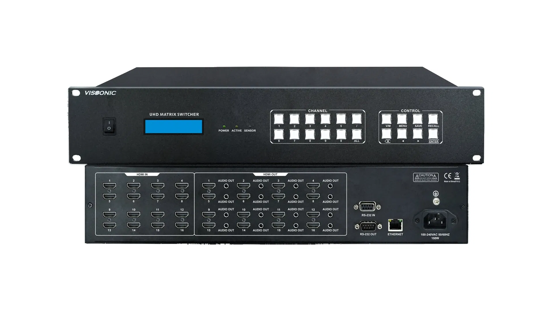 Матричный коммутатор Vissonic HDMI 16x16