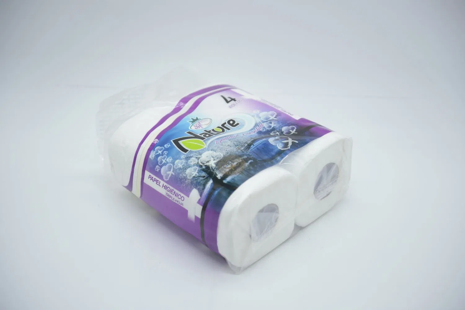 High Quality Strong Tissue Four-Grain 3ply Toilet Paper Home Office Bathroom